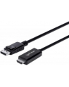 Manhattan Kabel Manhattan MANHATTAN Kabel DisplayPort na HDMI, 3m, černý (153218) - nr 19