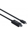 Manhattan Kabel Manhattan MANHATTAN Kabel Mini DisplayPort na HDMI (1080p), 1.8m, černý (153232) - nr 10
