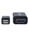 Manhattan Kabel Manhattan MANHATTAN Kabel Mini DisplayPort na HDMI (1080p), 1.8m, černý (153232) - nr 11