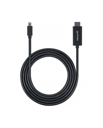 Manhattan Kabel Manhattan MANHATTAN Kabel Mini DisplayPort na HDMI (1080p), 1.8m, černý (153232)