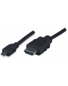 HDMI-Kabel przyłączeniowy złącze męsk(typ D) Czarny (66623324427) - nr 4