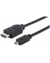 HDMI-Kabel przyłączeniowy złącze męsk(typ D) Czarny (66623324427) - nr 5