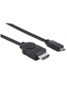 HDMI-Kabel przyłączeniowy złącze męsk(typ D) Czarny (66623324427) - nr 7