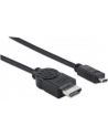 HDMI-Kabel przyłączeniowy złącze męsk(typ D) Czarny (66623324427) - nr 9