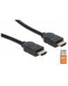Manhattan Kabel Manhattan MANHATTAN Kabel HDMI Premium High Speed + Ethernet, 1m, černý (354837) - nr 13