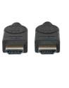 Manhattan Kabel Manhattan MANHATTAN Kabel HDMI Premium High Speed + Ethernet, 1m, černý (354837) - nr 8