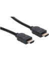 Manhattan Kabel Manhattan MANHATTAN Kabel HDMI Premium High Speed + Ethernet, 5m, černý (355360) - nr 18