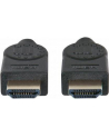Manhattan Kabel Manhattan MANHATTAN Kabel HDMI Premium High Speed + Ethernet, 5m, černý (355360) - nr 19