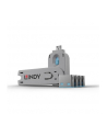 Lindy Bloker portu USB 4 sztuki Niebieski (40452) - nr 37