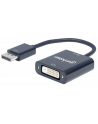 Manhattan Adapter AV DisplayPort 1.2a DVI-D 23cm (152228) - nr 2