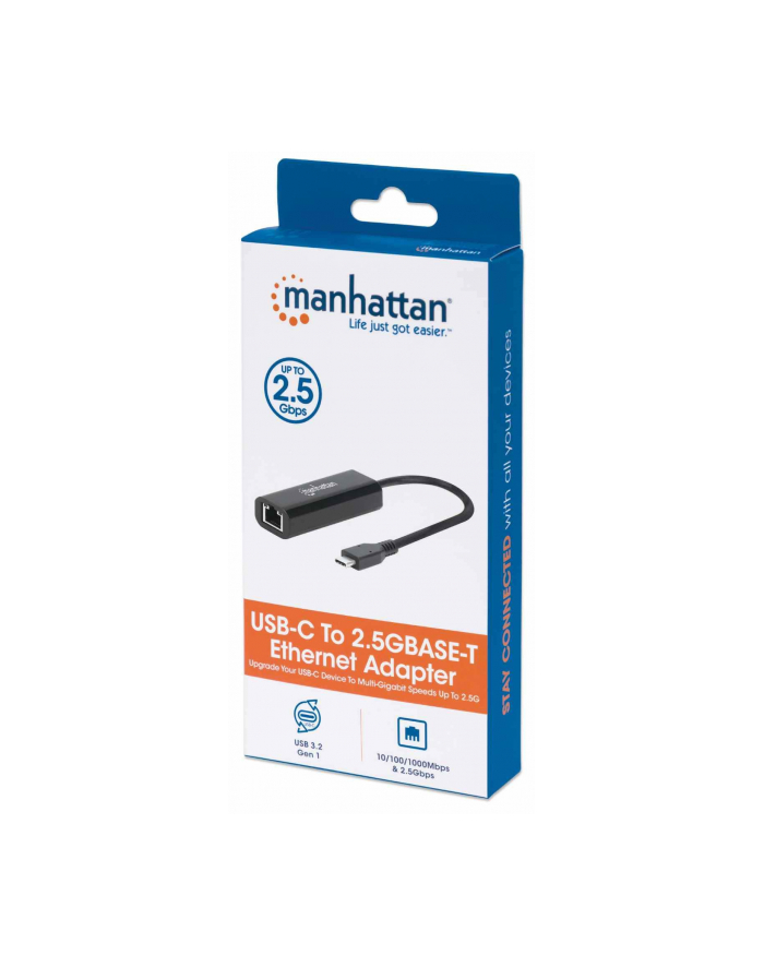 Manhattan USB-C 2.5GBASE-T Ethernet (153300) główny