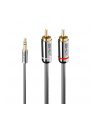 Lindy Cromo Line 35332 Kabel mini Jack 3.5mm 2x RCA 0,5m - nr 5