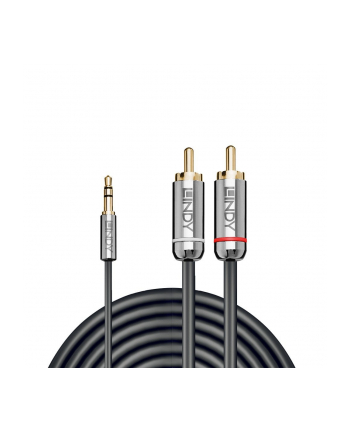 Lindy 35335 Kabel mini jack 3.5mm 2x RCA Cromo Line 3m (ly35335)