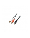 Lindy Kabel Mini Jack 3.5mm - 2xRCA M/M czarny 3m (35682) - nr 9