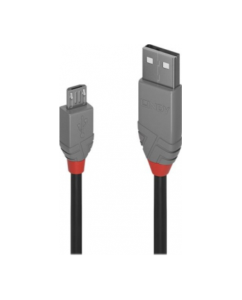 Lindy 36732 Kabel USB 2.0 A-Micro-B Anthra Line 1m (ly36732)