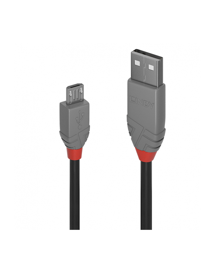 Lindy 36733 Kabel USB 2.0 A-Micro-B Anthra Line 2m (ly36733) główny