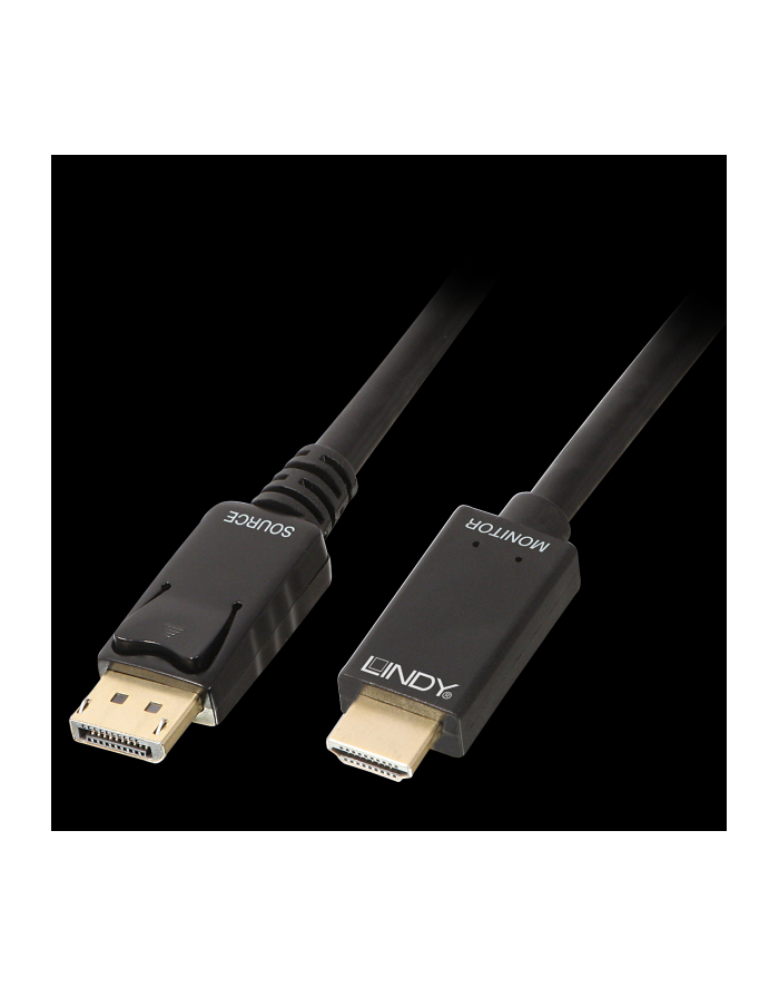 Lindy Kabel Display Port-HDMI 4K UHD-0,5m (LY36920) główny