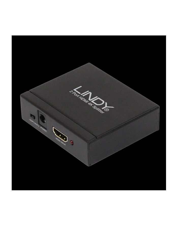 Lindy Splitter HDMI 4K UHD 2-portowy 1xIN 2xOUT (38158) główny