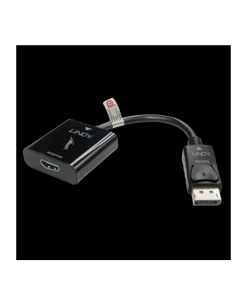 Lindy Aktywna przejściówka Display Port 1.2 na HDMI 4K UHD (LY41068)