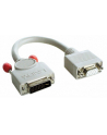 Lindy DVI-A/VGA FM cable, 0.2m (41222) - nr 1