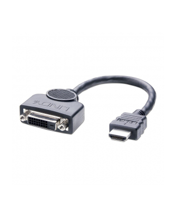 Lindy DVI-D FM/HDMI M Adapter Cable, 0.2m (41227)
