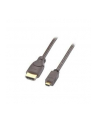 Lindy 41350 cyfrowy (typu D) micro HDMI - (typu A) HDMI - 0,5m - nr 2