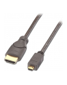 Lindy 41350 cyfrowy (typu D) micro HDMI - (typu A) HDMI - 0,5m - nr 3