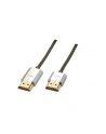 Lindy Cromo Slim Kabel HDMI-micro HDMI High Speed z Ethernet-3m (LY41678) - nr 1