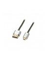 Lindy 41681 płaski  Kabel HDMI - Micro HDMI (typu D) 1.4a High Speed Cat2 Ethernet,  Slim - nr 11