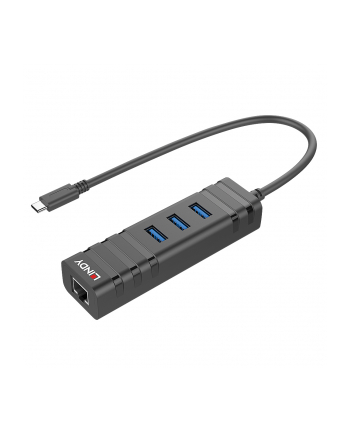 Lindy 43249 Rozdzielacz USB 3.1 z Gigabit Ethernet (ly43249)