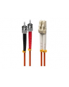Lindy 46490 Kabel optyczny (światłowód) LC - ST OM2, pomarańczowy - 1m - nr 15