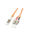 Lindy 46991 Kabel optyczny światłowód LC SC OM2 pomarańczowy 2m (ly46991) - nr 13