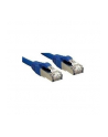 Lindy 47146 Kabel sieciowy (skrętka) RJ45 Cat.6a S/FTP LS0H, Niebieski - 0,5m - nr 3