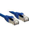 Lindy 47146 Kabel sieciowy (skrętka) RJ45 Cat.6a S/FTP LS0H, Niebieski - 0,5m - nr 4