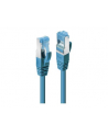Lindy 47151 Kabel sieciowy (skrętka) RJ45 Cat.6a S/FTP LS0H, Niebieski - 5m - nr 6