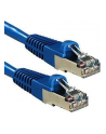 Lindy 47154 Kabel sieciowy (skrętka) RJ45 Cat.6a S/FTP LS0H, Niebieski - 15m - nr 5