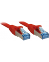 Lindy 47168 Kabel sieciowy (skrętka) RJ45 Cat.6a S/FTP LS0H, Czerwony - 10m - nr 3