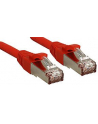 Lindy 47168 Kabel sieciowy (skrętka) RJ45 Cat.6a S/FTP LS0H, Czerwony - 10m - nr 4