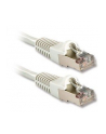 Lindy 47191 Kabel sieciowy (skrętka) RJ45 Cat.6a S/FTP LS0H, Biały - 0,5m - nr 1