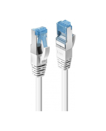 Lindy 47191 Kabel sieciowy (skrętka) RJ45 Cat.6a S/FTP LS0H, Biały - 0,5m