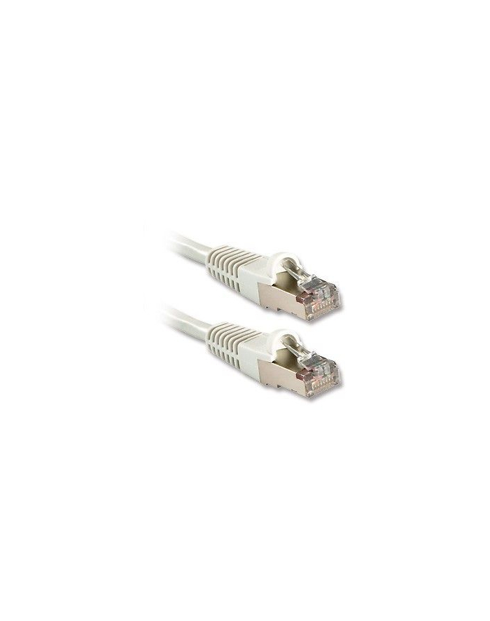 Lindy 47193 Kabel sieciowy (skrętka) RJ45 Cat.6a S/FTP LS0H, Biały - 1,5m główny