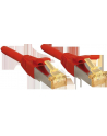 Lindy 47299 Kabel sieciowy (skrętka) Cat.7 S/FTP LS0H, RJ45 (Cat.6a), Czerwony - 15m - nr 6