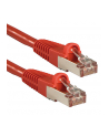 Lindy 47367 Kabel sieciowy (skrętka) RJ45 Cat.6 S/FTP, Czerwony - 7,5m - nr 1
