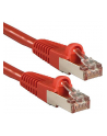 Lindy 47367 Kabel sieciowy (skrętka) RJ45 Cat.6 S/FTP, Czerwony - 7,5m - nr 5