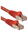 Lindy 47367 Kabel sieciowy (skrętka) RJ45 Cat.6 S/FTP, Czerwony - 7,5m - nr 9