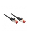 Lindy 47371 Kabel sieciowy (skrętka) RJ45 Cat.6 S/FTP, Czarny - 0,5m - nr 9