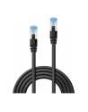 Lindy 47413 Kabel sieciowy (skrętka) RJ45 Cat.6a S/FTP TPE, Czarny - 1,5m - nr 15