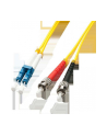 Lindy 47460 Kabel optyczny (światłowód) LC - ST OS2 jednomodowy, żółty - 1m - nr 3