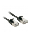 Lindy 47483 Kabel sieciowy (skrętka) RJ45 Cat.6a U/FTP, płaski, Czarny - 3m - nr 8