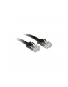 Lindy 47521 Kabel sieciowy (skrętka) RJ45 Cat.6 U/UTP, płaski, Czarny - 1m - nr 3